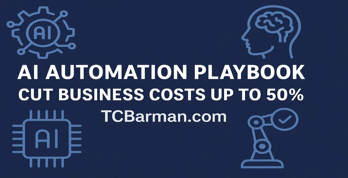 AI Automation Playbook: Cut Business Costs Up to 50%